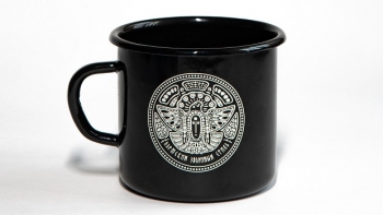 Кружка "Пермский звериный стиль". Цвет: черный